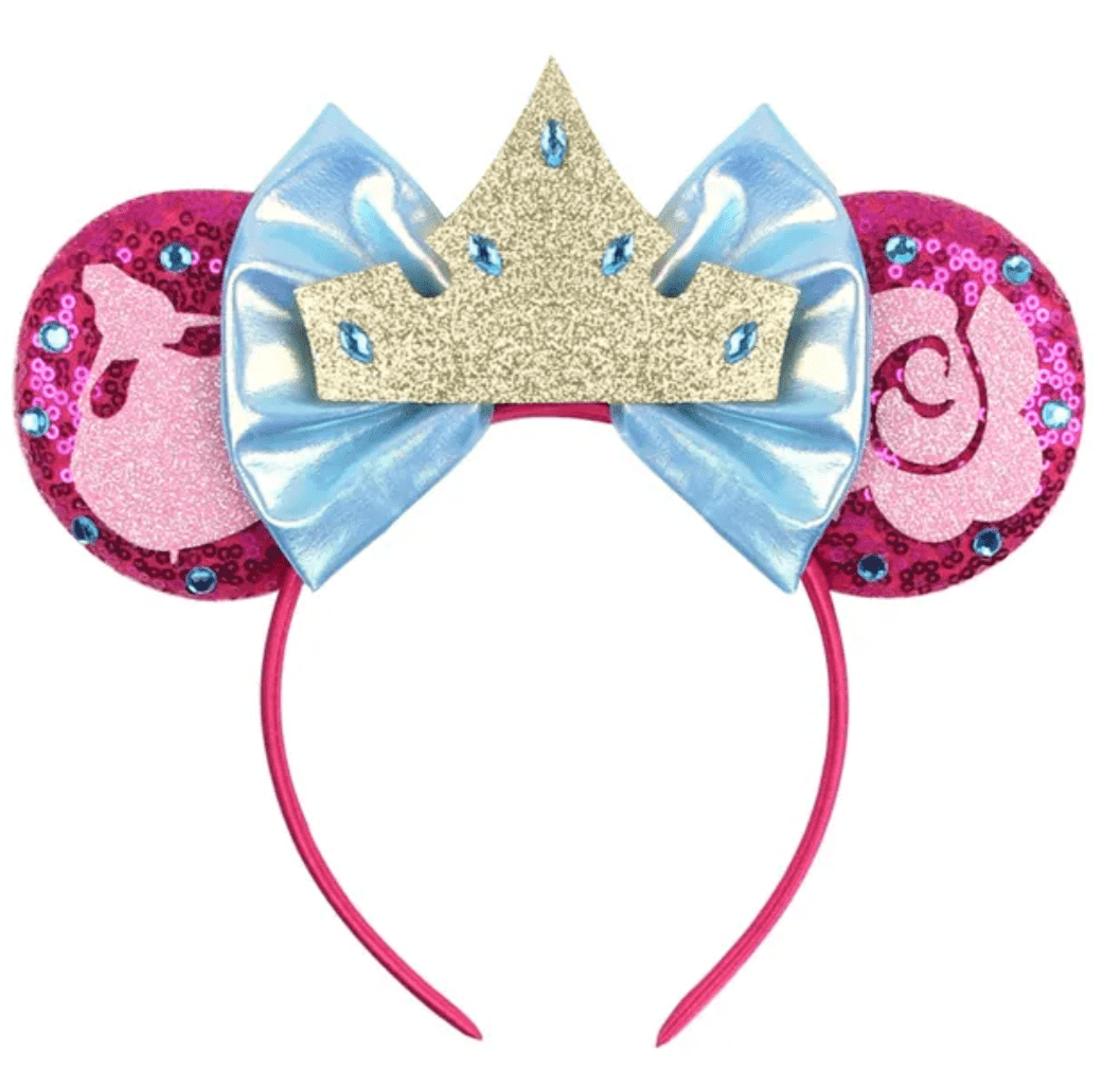 Sleeping Beauty Inspired Mickey Ears Headband / Aurora Ears 