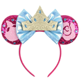 thumbnail image 1 of Sleeping Beauty Inspired Mickey Ears Headband / Aurora Ears / Sleeping Beauty Minnie Ears, 1 of 1