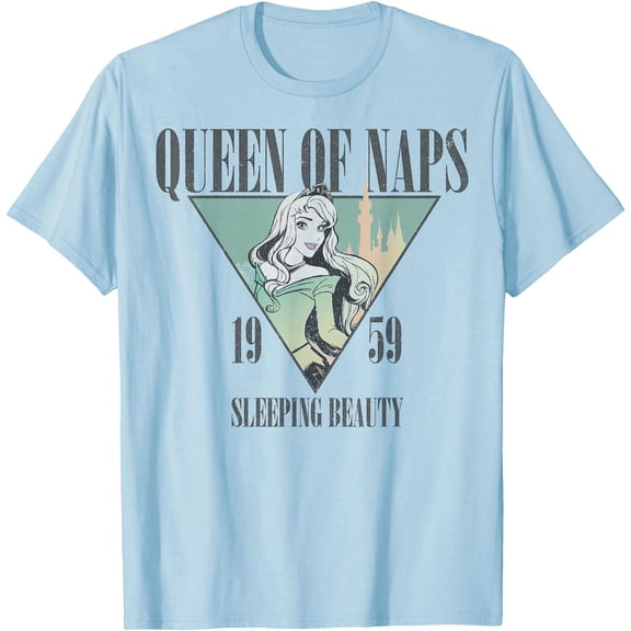 Sleeping Beauty Nap Queen 1959 DTG Print Unisex T-Shirt