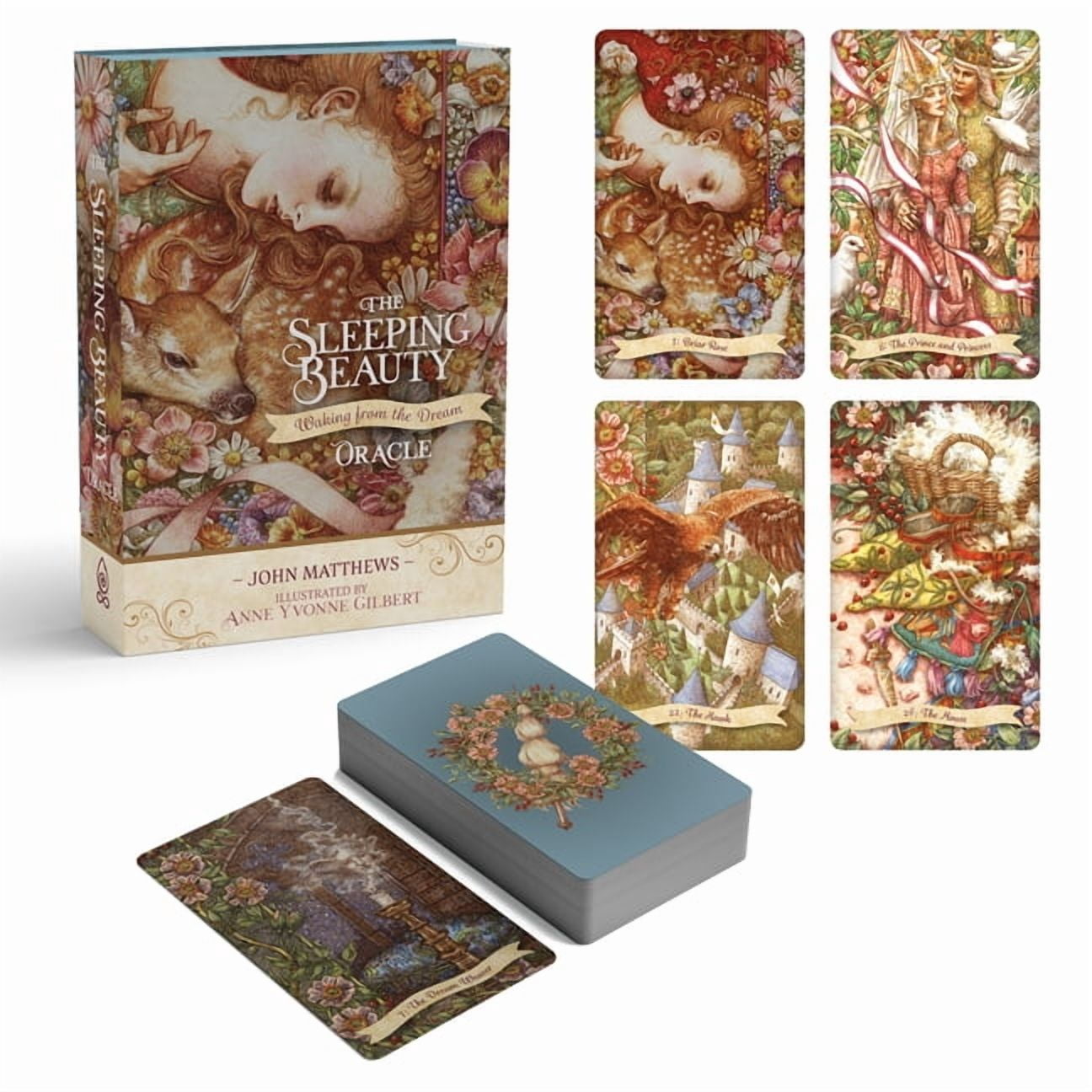 The Sleeping Beauty Oracle: Waking from the Dream (Oracle Kit Box Set, Cards and Guide Book), (Paperback)