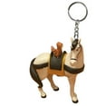 thumbnail image 1 of Sleeping Beauty Prince Philip Horse Samson Key Ring Keychain Ornament PVC Figure, 1 of 1