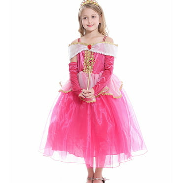 Sleeping Beauty Princess Costume Girls Birthday Party Dress Up With ...