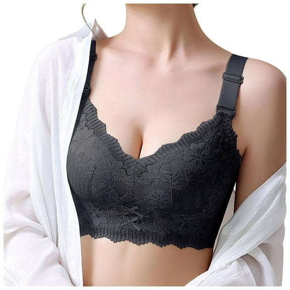 Sleeping Bra Instant Cleavage Lift Support High Elasticity Comfortable No Restraint Stability Wireless Soft Seamless Bras for Women