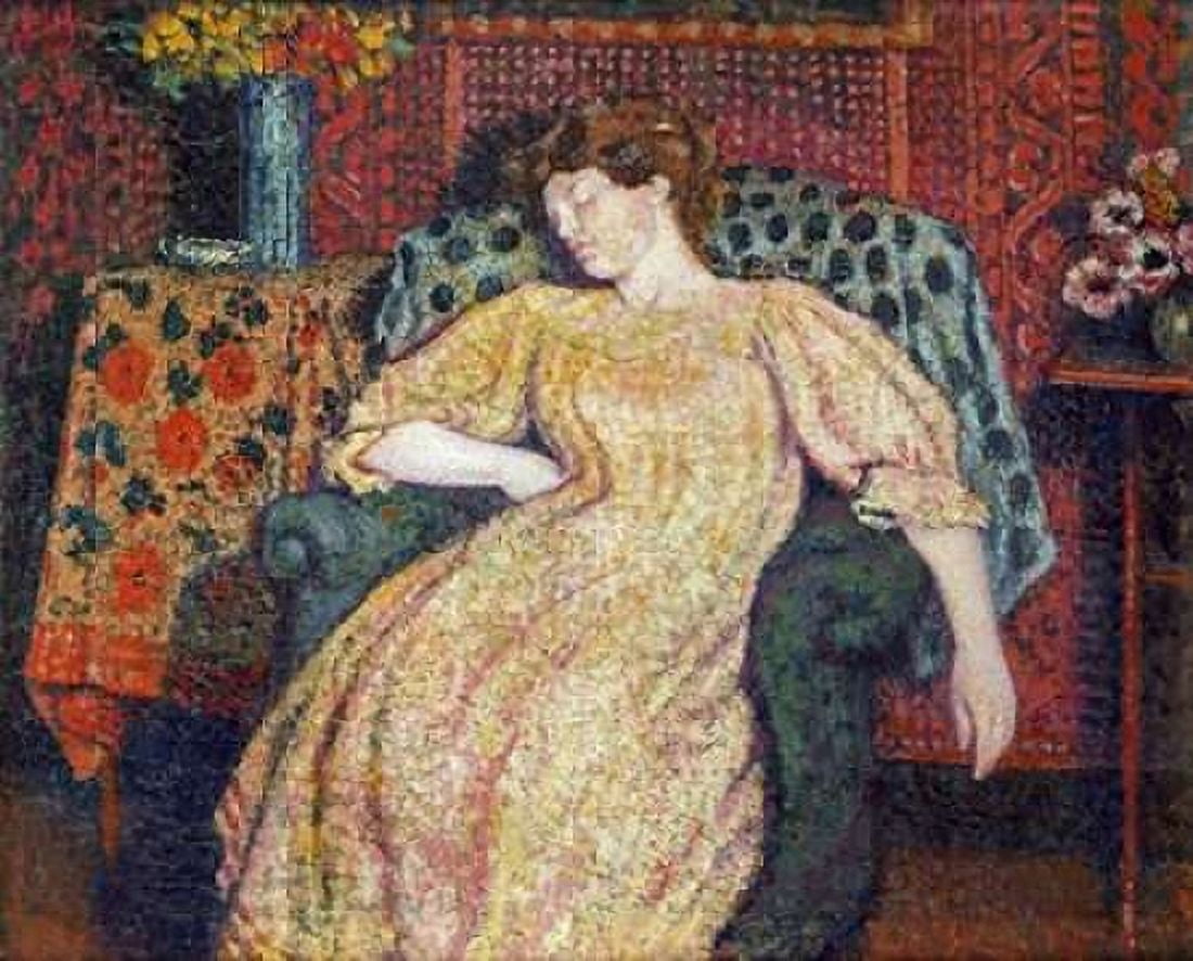 Sleeping Canvas Art - Georges Lemmen (20 x 24)