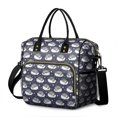 thumbnail image 1 of Sleeping Cat and Cloud Blue Pattern Insulated Leakproof Lunch Box for Women, Large Lunch Bag for Tween Teen Adult, Loncheras Para Mujer for Work Beach Travel Picnic Camping, 1 of 3