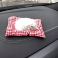 thumbnail image 1 of Sleeping Cat in Shoe Plush Toy, Miniature Kitten Stuffed Animal with Outfit, Realistic Meowing Plushie, Funny Pet Pal for Desk Decor, Valentine's Day Gift for Cat Lovers Easter Gift, Graduation Gift, 1 of 7