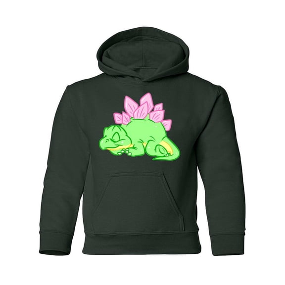 Sleeping Dinosaur Hoodie Juniors -Image by Shutterstock,  Medium