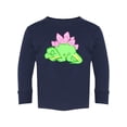 thumbnail image 1 of Sleeping Dinosaur Long Sleeve | Toddler | Size Navy,5T (Toddler Long Sleeve),Toddler, 1 of 4