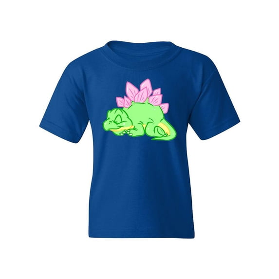Sleeping Dinosaur T-Shirt Juniors -Image by Shutterstock, Small