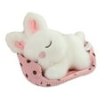 thumbnail image 1 of Sleeping Dog Cat in Pet Bed Doll Toy, Simulation Plush Cat Dog Animal Toy with Pet Bed Decor for Offices Desktop, 1 of 7