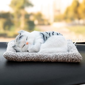 Sleeping Dog Plush Toy For Car Dashboard, Cute Realistic Animated Animal Car Animal Decor Console, For Center Soft O Stuffed
