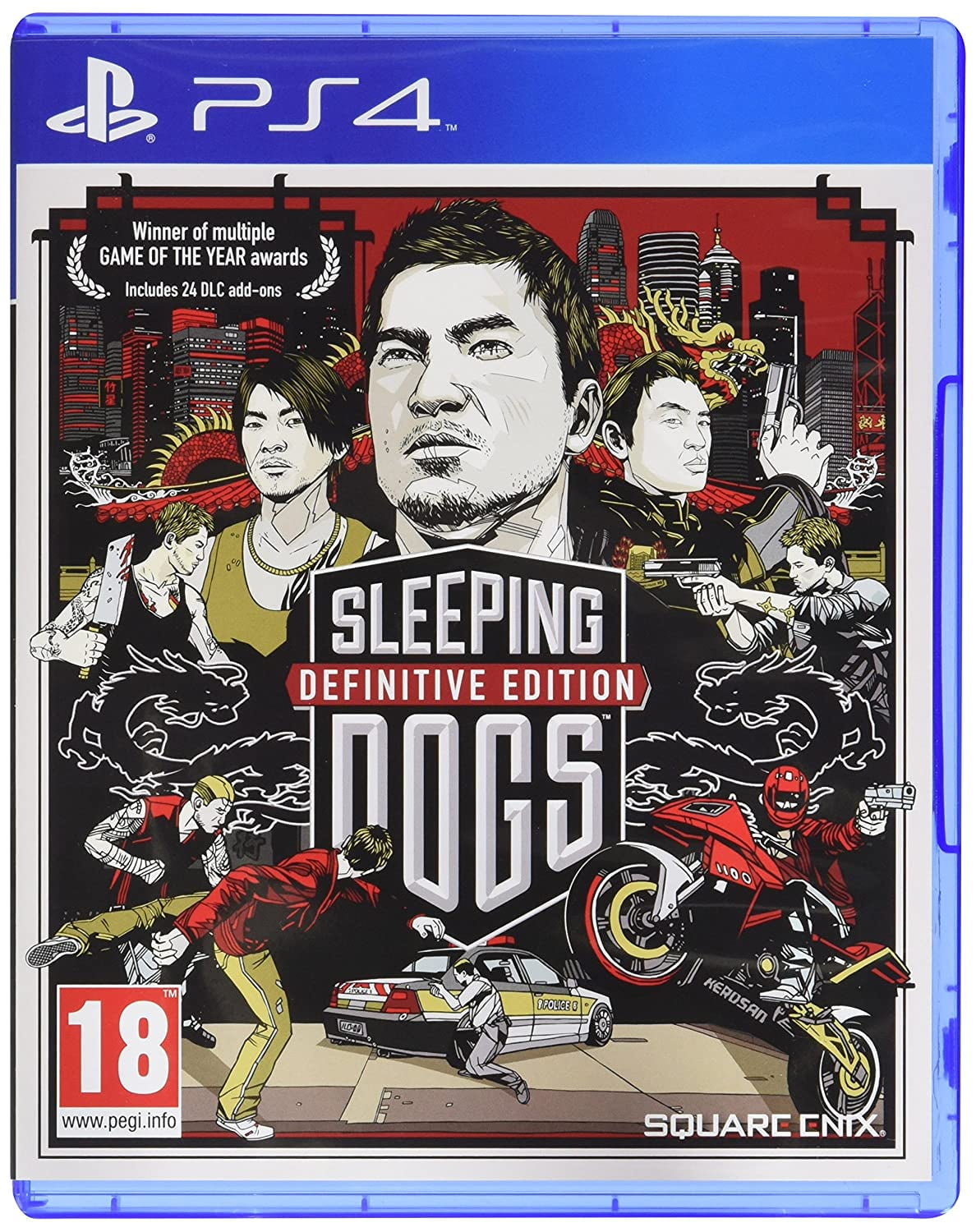Anybody know why Sleeping Dogs can't be found on the PlayStation