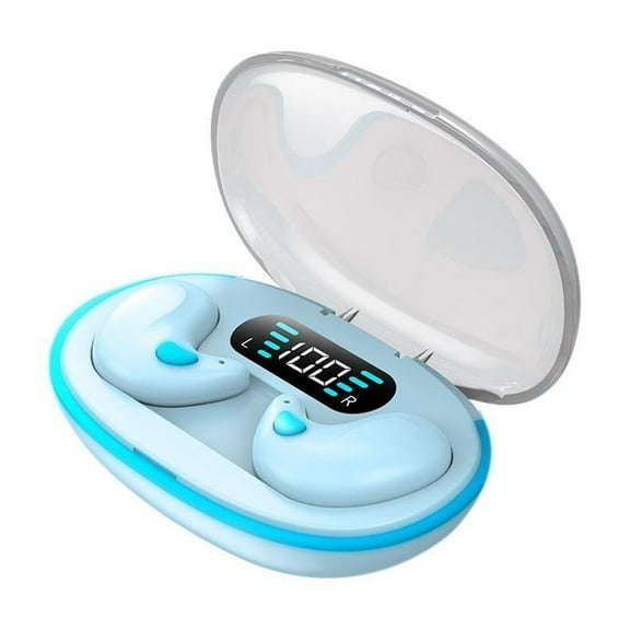 Sleeping Earbuds Mini Headphones For Work Bluetooth Earphone Stereo HD Hidden Waterproof Mic Headsets Call With