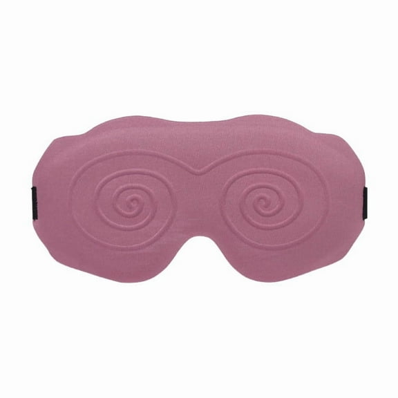 Sleeping Eye Mask, Adjustable Light Blocking Eye Cover, Soft Sleep Aid Comfortable Eye Shade, Reusable Travel Rest, Breathable Sleep Mask (Pink)