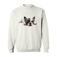 thumbnail image 1 of Sleeping French Bulldog Puppy Sweatshirt Women -Image by Shutterstock, Female Small, 1 of 4