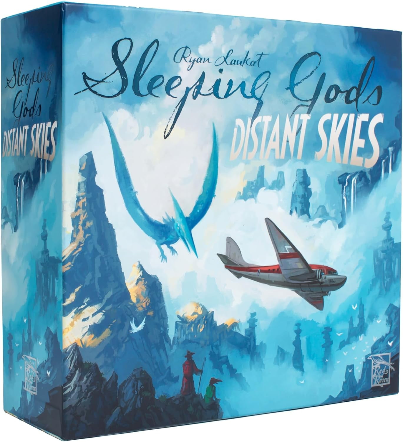 Sleeping Gods Distant Skies by Red Raven Games – Explore All New Realms, Encounter Mythical Beings – Cooperative Board Game, 1-4 Players, Ages 13+ Sleeping Gods Distant Skies by Red Raven Games – Explore All New Realms, Encounter Mythical Beings – Cooperative Board Game, 1-4 Players, Ages 13+