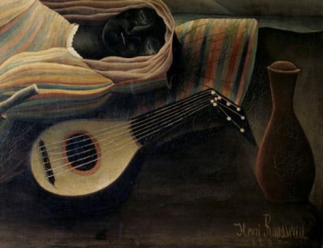 The Sleeping Gypsy (Detail) 1897 Henri Rousseau (1844-1910French) Oil on canvas Museum of Modern Art New York City Canvas Art - Henri Rousseau (18 x 24)