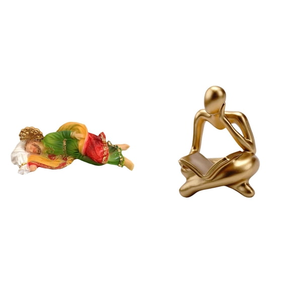 Sleeping Joseph Statue Religious Figurine Abstract Sculpture High Quality Resin for Home Office Decor Bookshelf Display