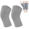 thumbnail image 1 of Sleeping Knee Warm Supports,1 Pair Knit Knee Warmers,Knee Brace Soft Comfortable Knee Sleeve Wrap Circulation Improvement Kneepad Leg Warmer Joint Warming Band for Men and Women(Gray), 1 of 7