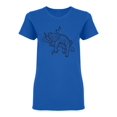 thumbnail image 1 of Sleeping Koala Design T-Shirt Women -Image by Shutterstock, Female Medium, 1 of 2