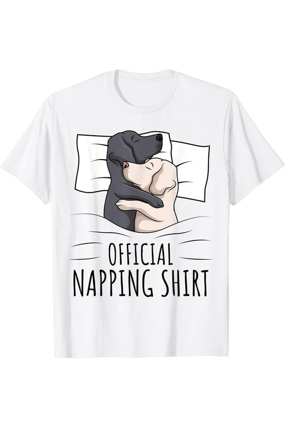 Sleeping Labrador Retriever Lab Dog Offic.ial Napping T-Shirt