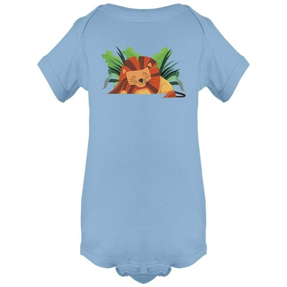 Sleeping Lion Bodysuit Infant -Image by Shutterstock, Newborn