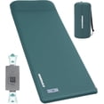 thumbnail image 1 of Sleeping Pad for Camping, 3.15" Thick Self Inflating Camping with Pillow&Electric Pump,Memory Foam Mattress Pad, 4-Season Camp Mat Travel,Car,Tent,Home-Green, 1 of 5