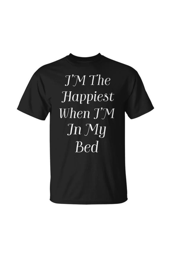 Sleeping Pun Quote Happy Quotes Sleep T-Shirt Size S-5XL