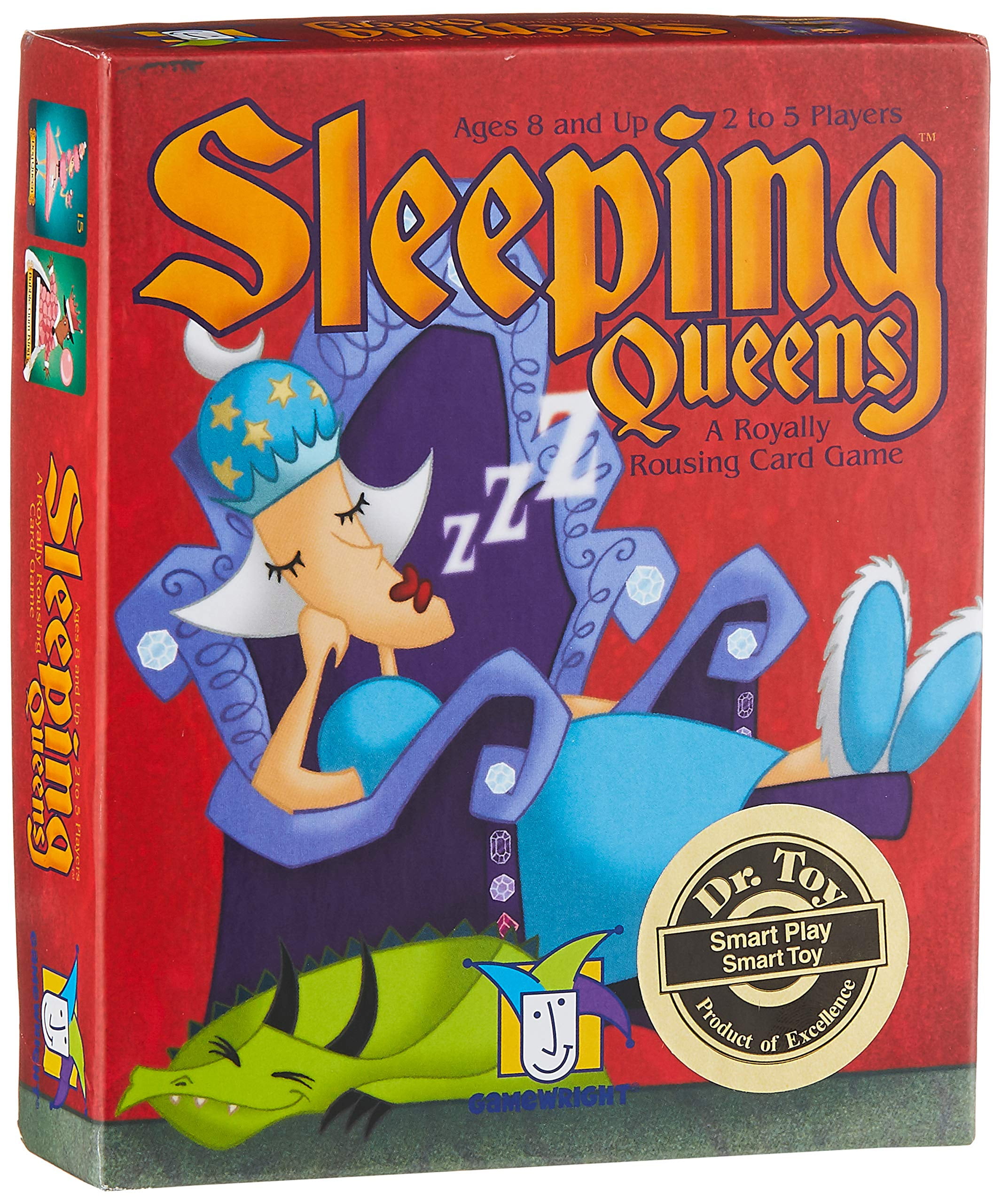 Sleeping Queens! Fun Card Game for Kids and Families. Great for Kids aged 8+ and 2-5 Players, from Gamewright. C47