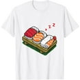 thumbnail image 1 of Sleeping Sushi Softstyle Unisex T-Shirt, 1 of 5
