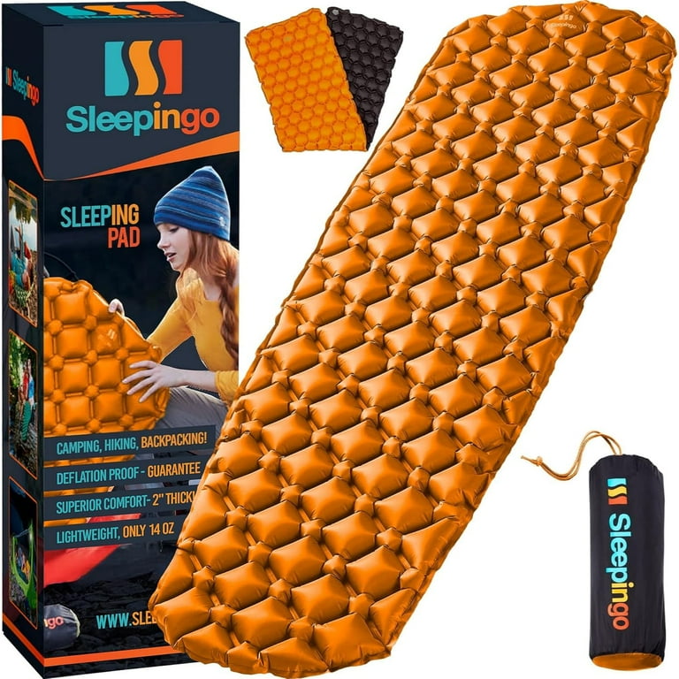 Inflatable Mat for Camping - Ultralight Sleeping Pad for Camping