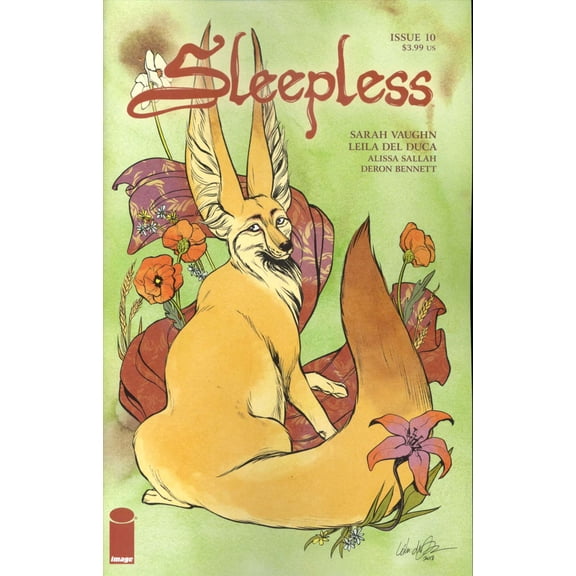 Sleepless #10 VF ; Image Comic Book