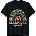 thumbnail image 1 of Sleepover Squad Pajama Party Slumber Party Rainbow T-Shirt, 1 of 4