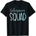 thumbnail image 1 of Sleepover Squad Slumber Party Crew Pajama BFF Bestie Tie Dye T-Shirt, 1 of 3
