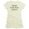 thumbnail image 1 of - Sleeps Well - Juniors Teen Girls Cap Sleeve Shirt - XX-Large, 1 of 2