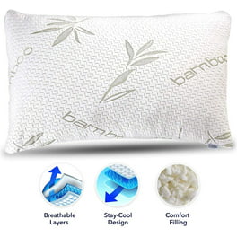 Avana Uno Side Sleeper Memory Foam Snuggle Pillow - Color: Mocha/Sage