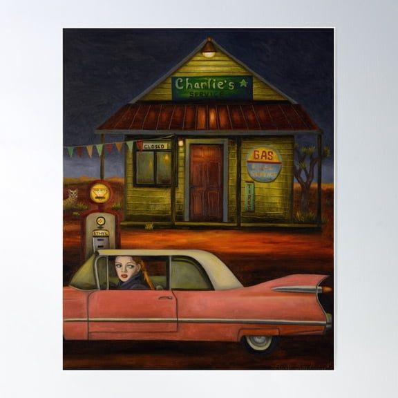 Sleepwalker 2 Poster Wall Art, Modern Wall Decor For Living Room Bedroom, 12x18 UNFRAMED