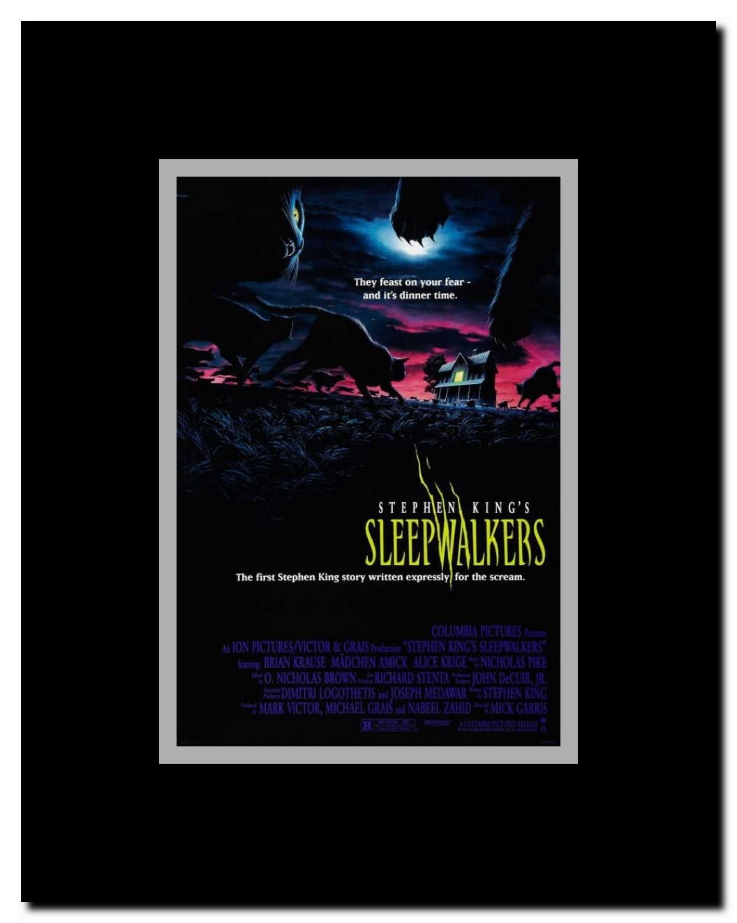 Sleepwalkers Framed Movie Poster