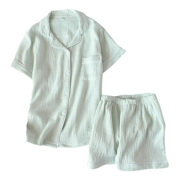 Sleepwear Set for Women Summer Pajamas for Women Set Comfortable Women's Robes Elegant Loungewear Set Versatile Sleepwear Outfit Ideal for Home and