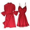 thumbnail image 1 of Sleepwear Underwear Silk Robes Nightdress Underwear Pajamas Women Satin 5x Underwear for plus Size Women, 1 of 8