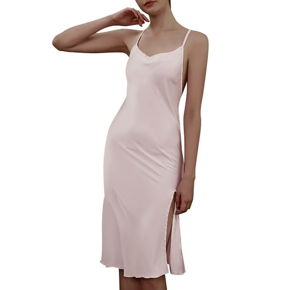Sleepwear for Women Tank Nightgown Chemise Racerback Sleeveless Sleep Dress