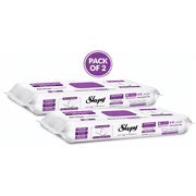 Sleepy Easy Clean 4X Large Floor Wipes, Mop Compatible, Orchid Garden Scent, 40 Count, Pack of 2