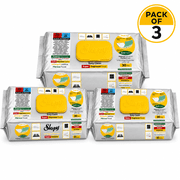 Sleepy Easy Clean Dual-Sided Kitchen Cleaning Wipes, Multi-Surface, 90 Count, Pack of 3