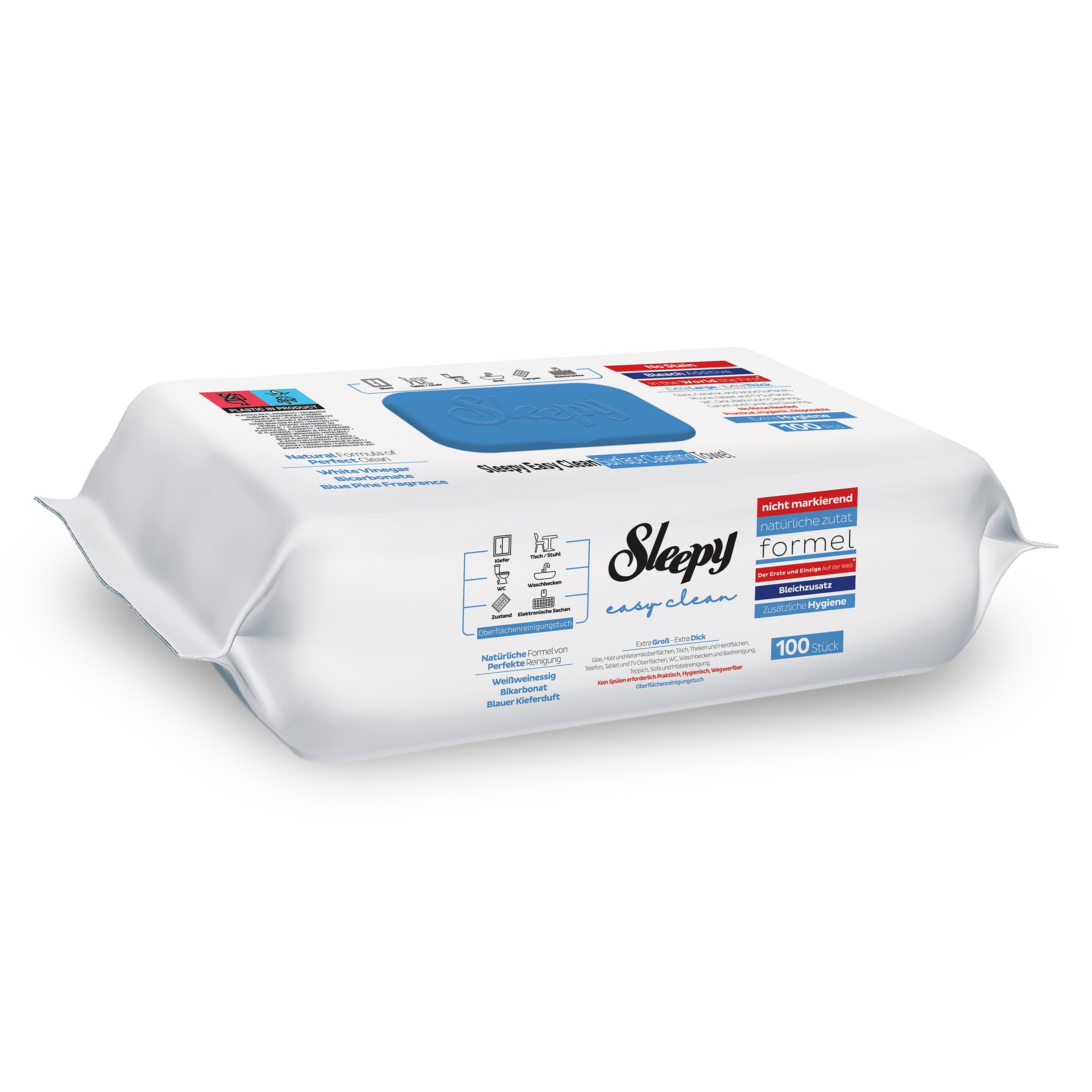 Sleepy Easy Clean All Purpose Cleaning Wet Wipes, Disposable Multi Surface  Cleaner