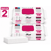Sleepy Easy Clean XL Multi-Surface Cleaning Wipes, Lilium Bouquet, 80 Count  Pack of 2
