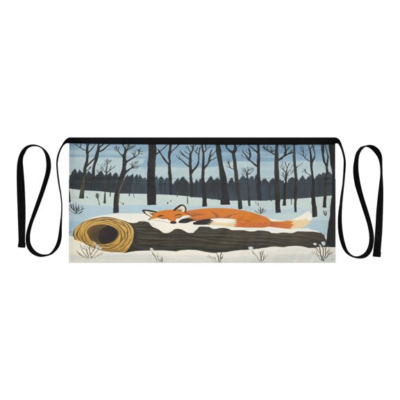 Sleepy Fox Multi Pocket Short Apron Waterproof, Adjustable 96.5in Belt for various occasions