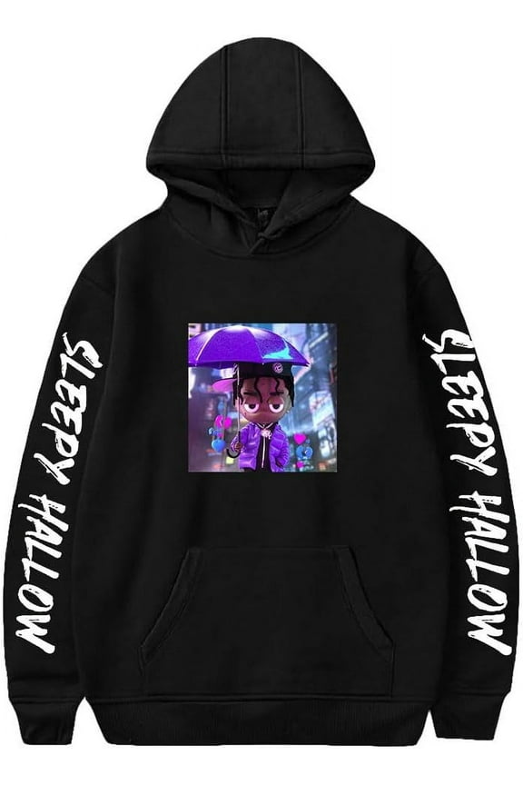 Sleepy Hallow Rapper HipHop Hoodie Still Sleep Winter Ready Long  Sleeve Hooded Pullover Sweatshirt