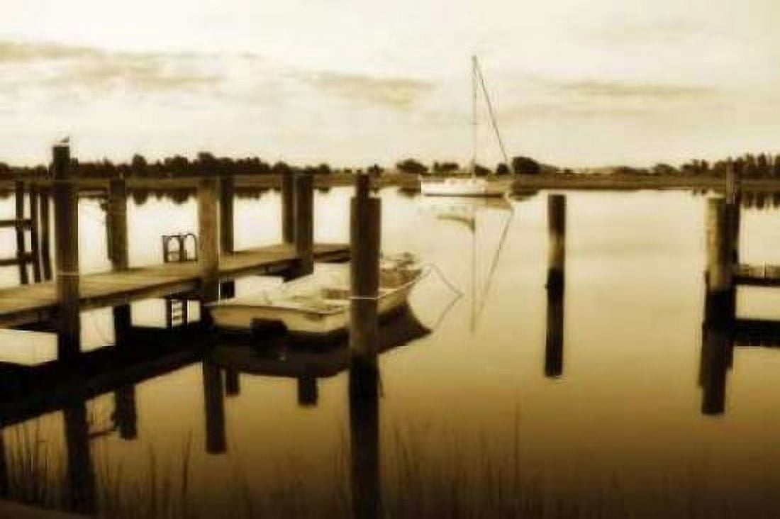 Sleepy Harbor I Canvas Art - Alan Hausenflock (12 x 18)