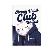 Sleepy Head Club United Poster - Sleep Decor Enthusiast - 13x19 Poster Print