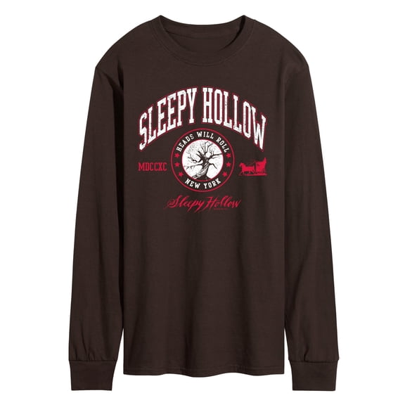 Sleepy Hollow - Collegiate - Men's Long Sleeve Graphic T-Shirt